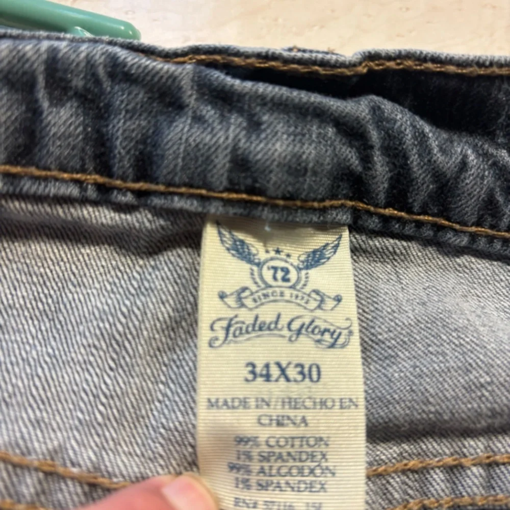 Mens 34x30 faded Glory Jeans - Picture 5 of 5